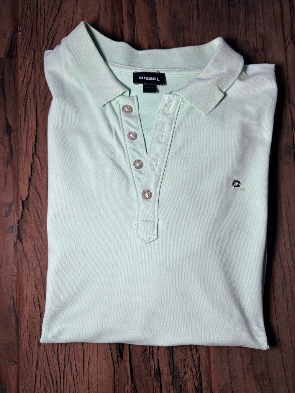 Diesel D78 Men’s Green Polo Shirt